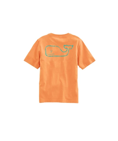 OUTLET Kids' Vintage Whale Short-Sleeve Pocket Tee