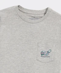 Boys' Lacrosse Goalie Short-Sleeve Pocket Tee