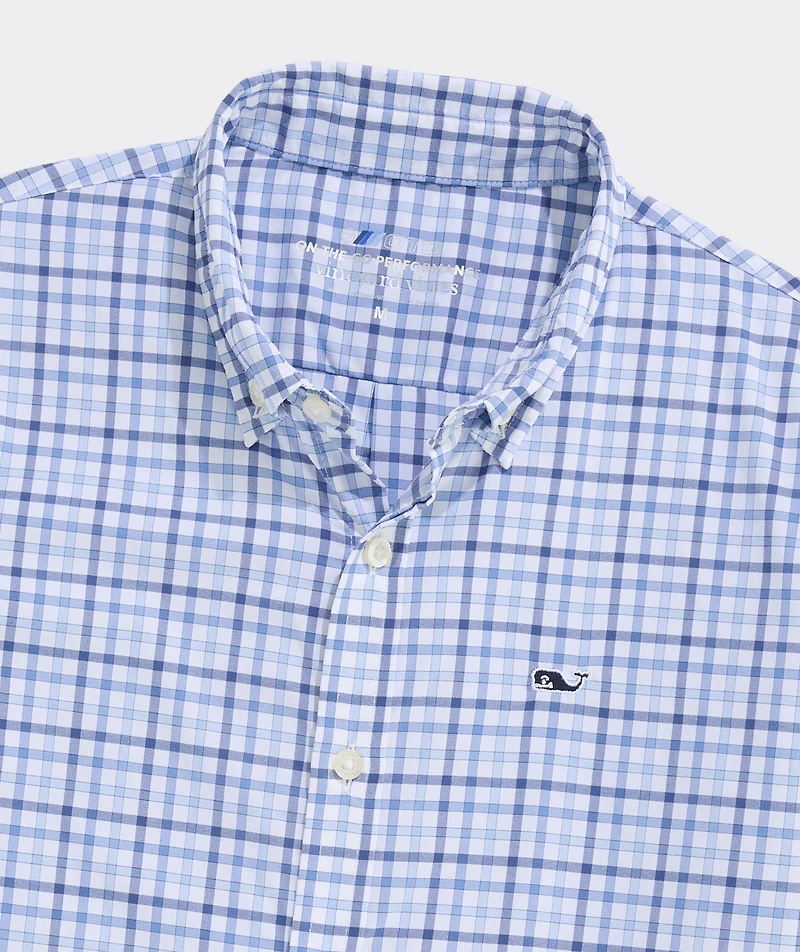 Boys' Forepeak Tattersall Featherweight Performance Shirt