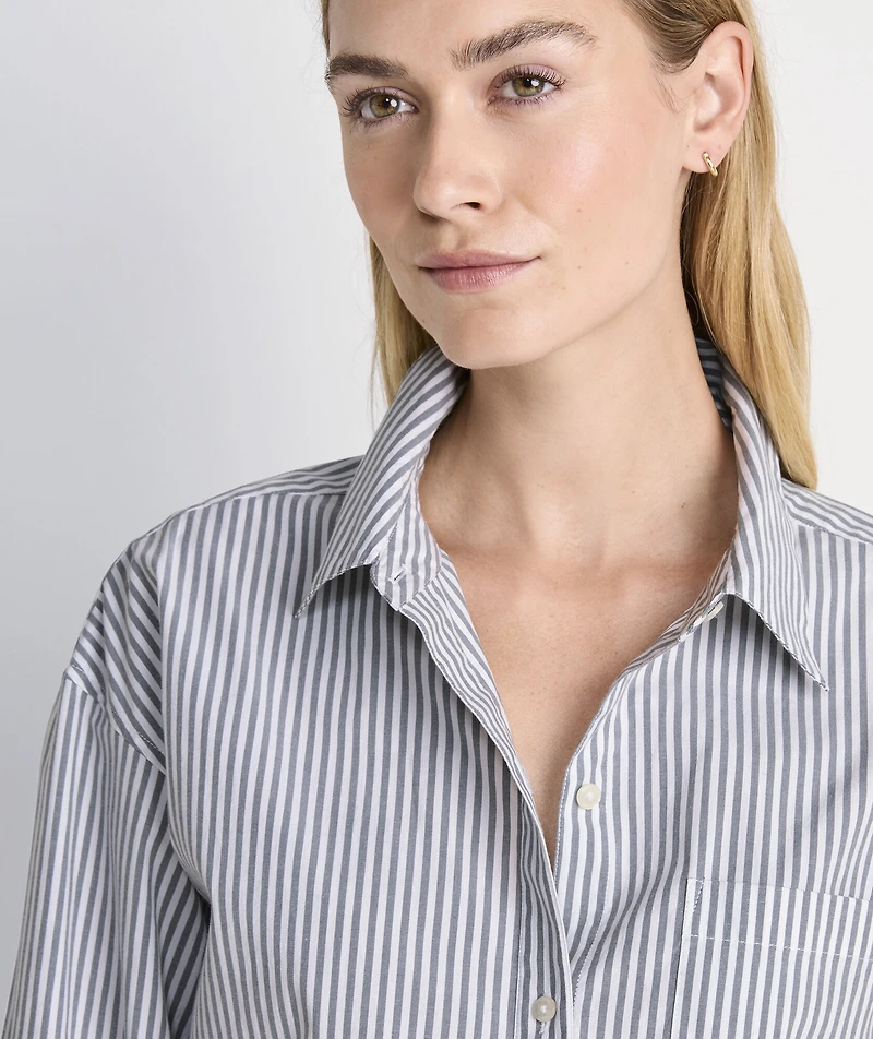 Birdie Poplin Button-Down