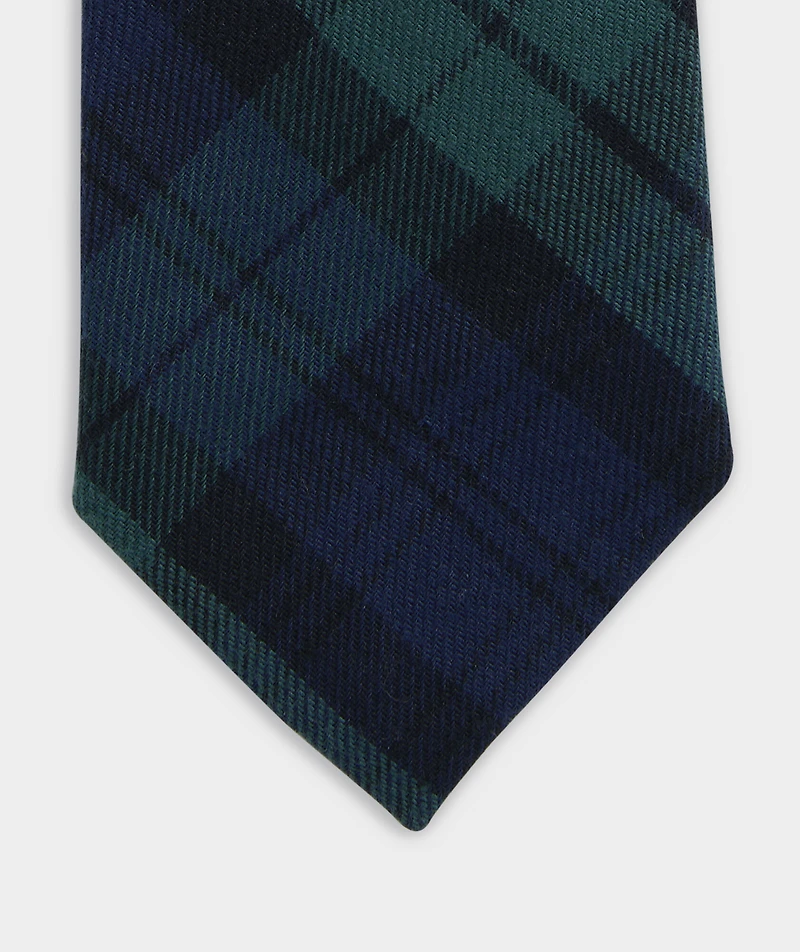 Blackwatch Flannel Kennedy Tie
