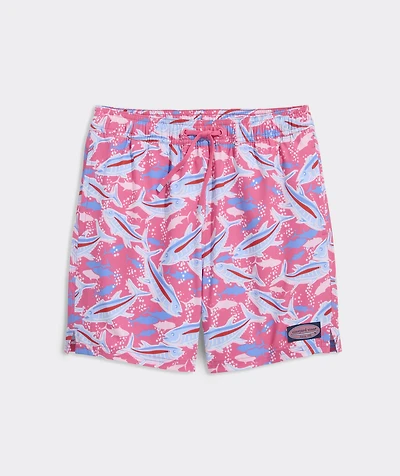 Boys' Printed Chappy Swim Trunks