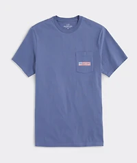 Classic USA Logo Box Short-Sleeve Pocket Tee