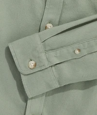 Clifton Solid Midweight Twill Utility Shirt