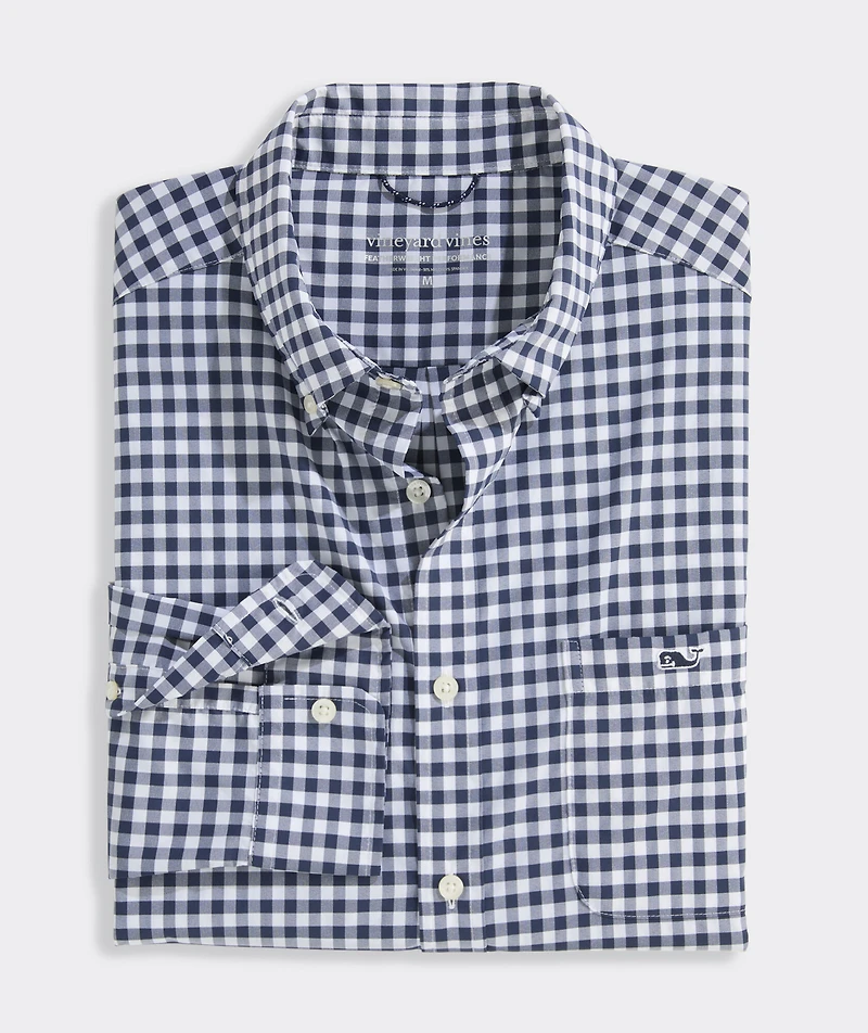 Mainsail Gingham Featherweight Performance Shirt