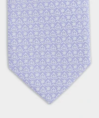 Simple Sailboat Silk Tie