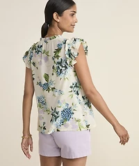 Floral Ruffle Popover
