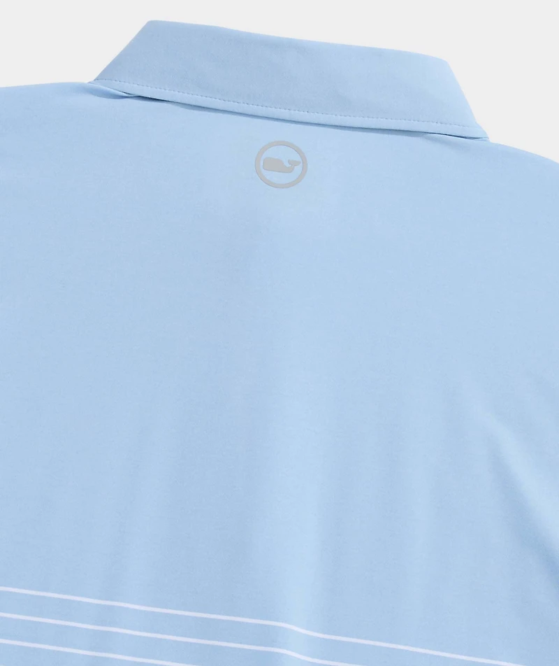 Breton Stripe Palmero Performance Polo
