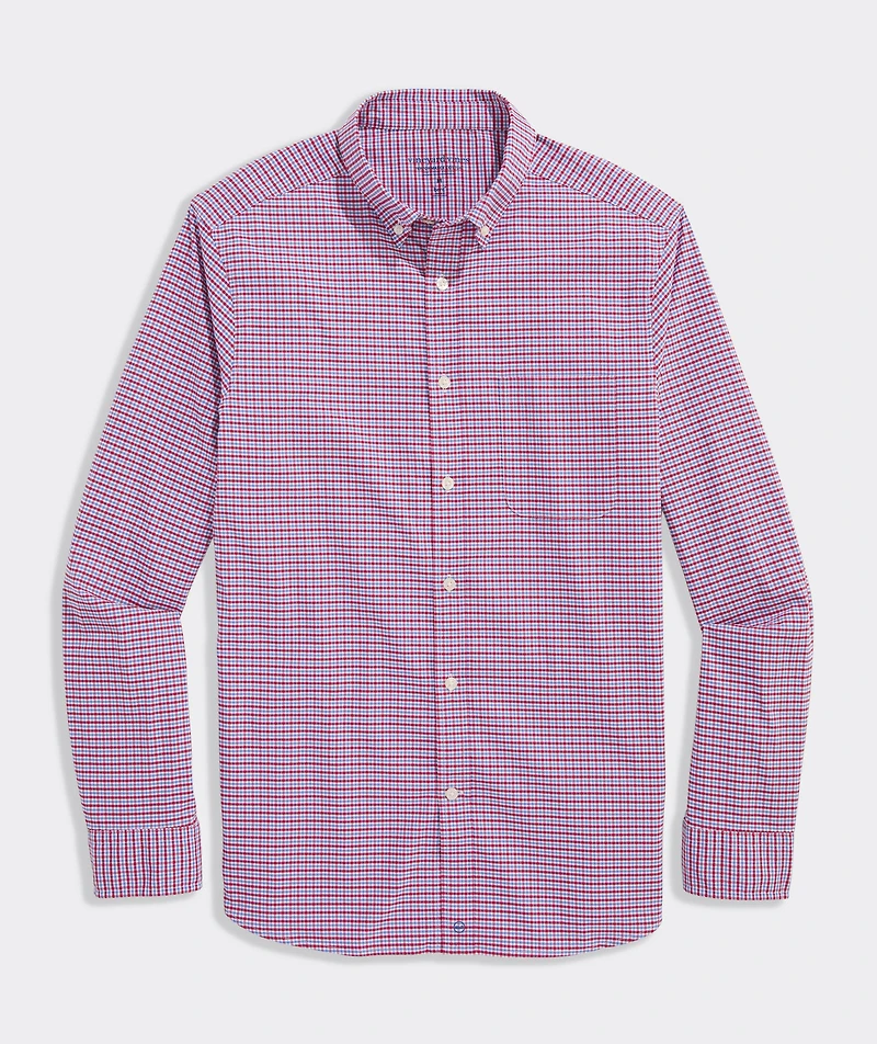 Tradewind Check Performance Cotton Shirt