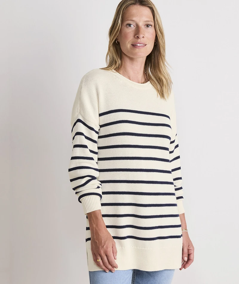 Katie Rollneck Tunic Sweater