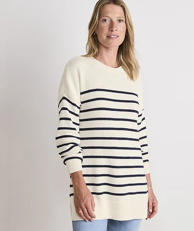 Katie Rollneck Tunic Sweater