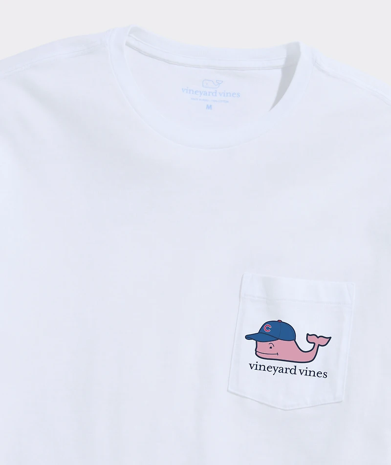 Chicago Cubs Whale Short-Sleeve Pocket Tee