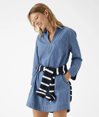Margo Chambray Shirtdress