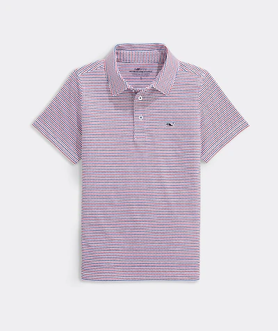 Boys' Printed Sankaty Performance Polo