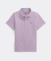 Boys' Printed Sankaty Performance Polo