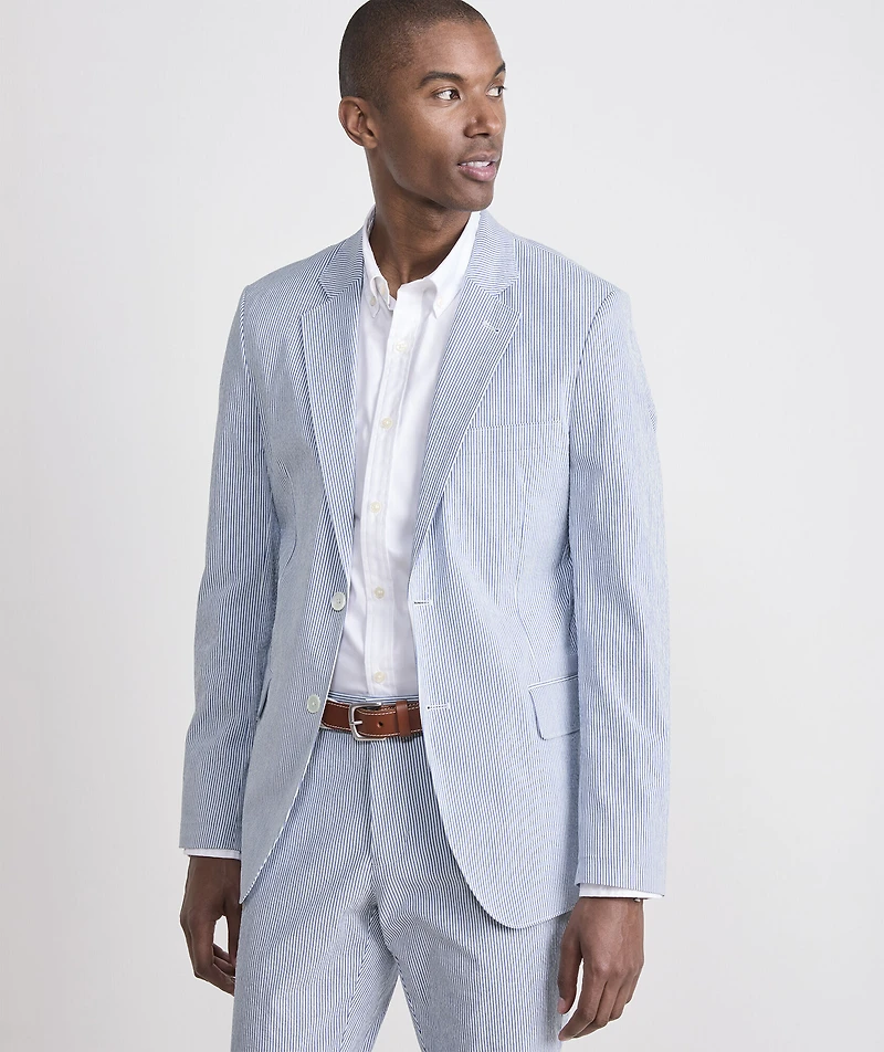 Seersucker Blazer