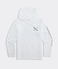 Boys' Snowboarder Logo Hoodie Tee