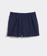 Linen Pull-On Shorts