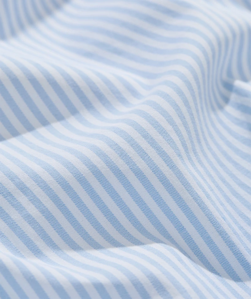 Boys' Stripe Performance Cotton Shirt
