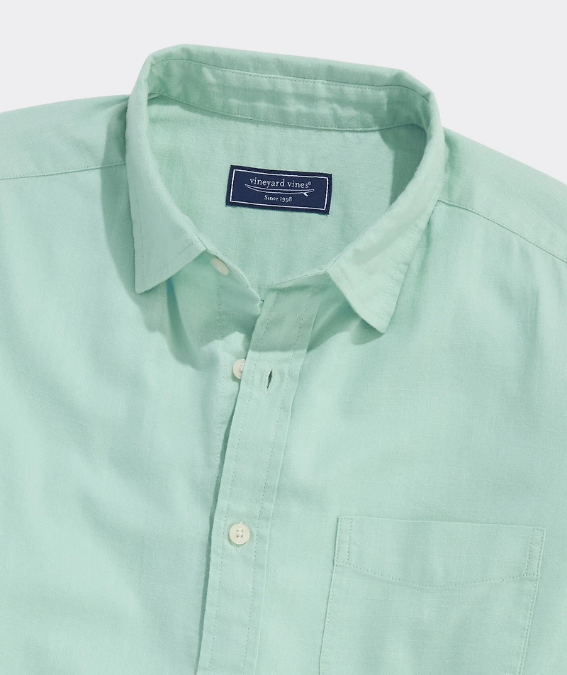 Cisco Solid Island Cotton Shirt