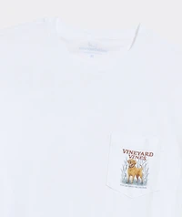 Painted Pointer Short-Sleeve Pocket Tee