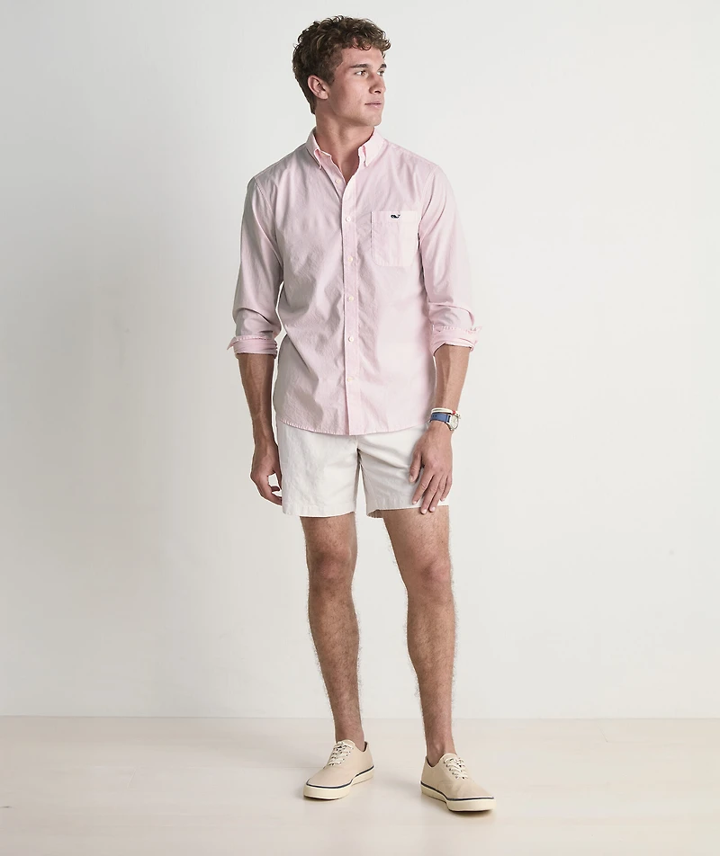 Anegada Gingham Perfect Wash Poplin Shirt