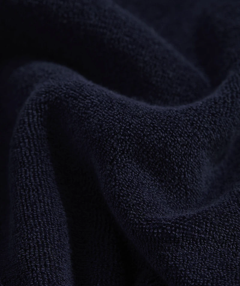Terry Split Collar Polo