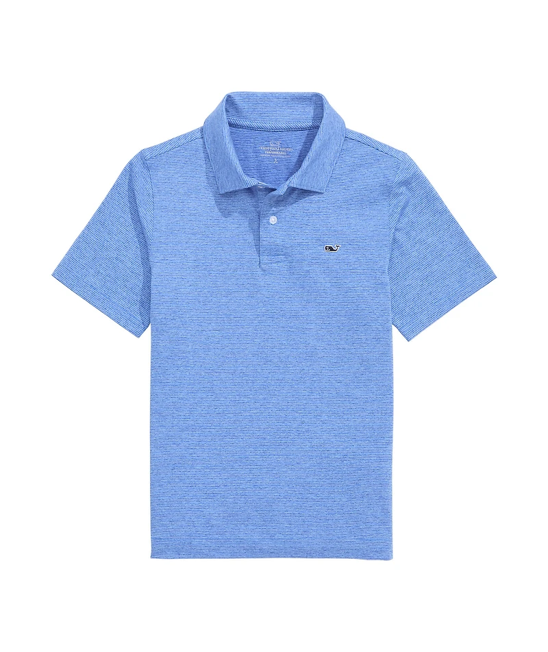 OUTLET Boys St Jean Stripe Performance Polo