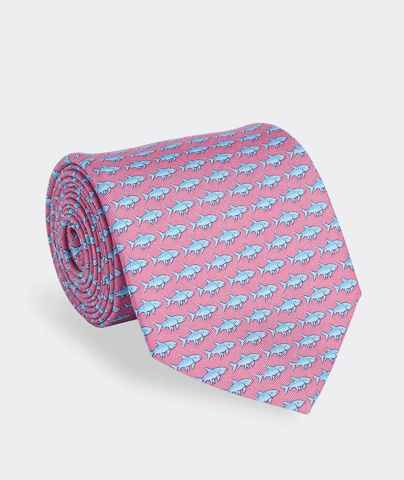 Bonefish Silk Tie