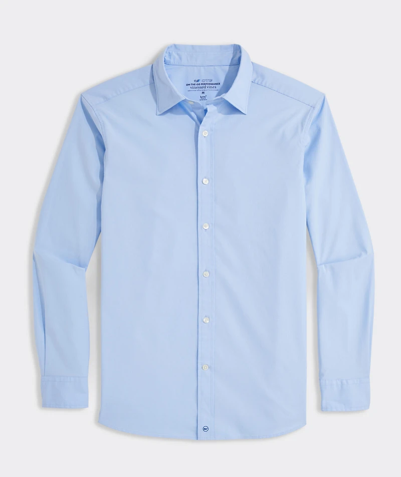 Breakwater Solid Performance Cotton Tisbury Shirt
