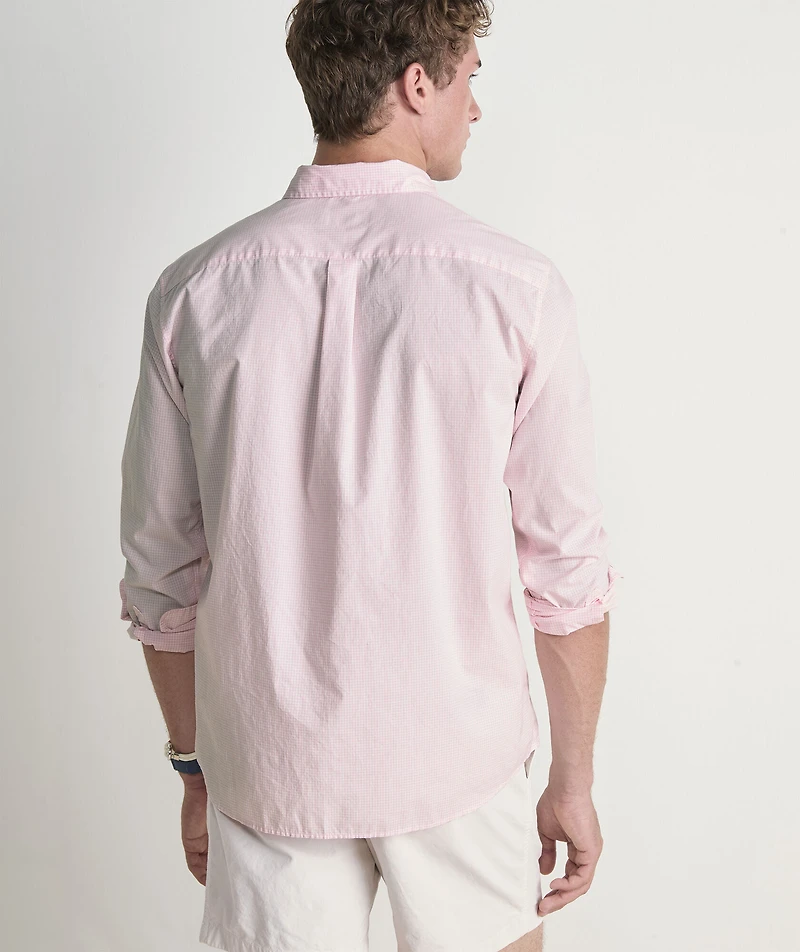 Anegada Gingham Perfect Wash Poplin Shirt