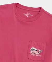 Lobster Bake Whale Short-Sleeve Pocket Tee
