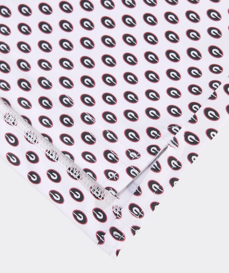 University of Georgia Men's Printed Sankaty Polo