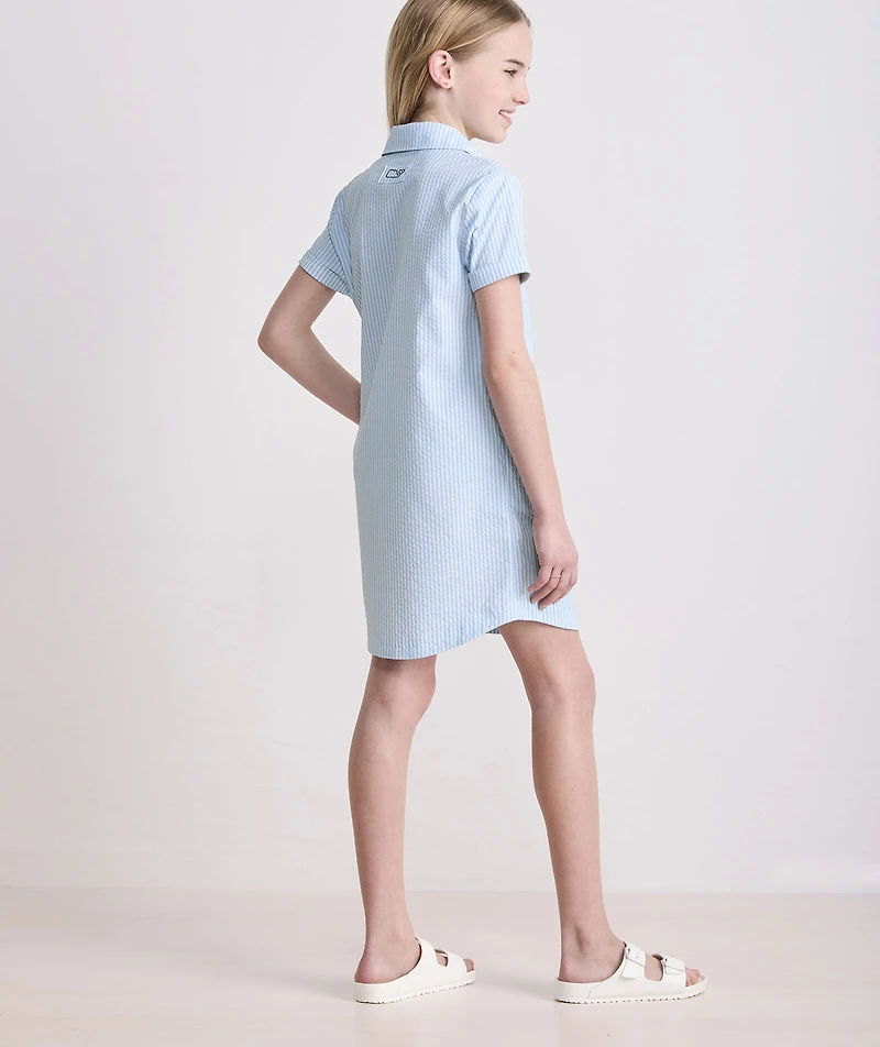 Girls' Short-Sleeve Harbor Cover-Up
