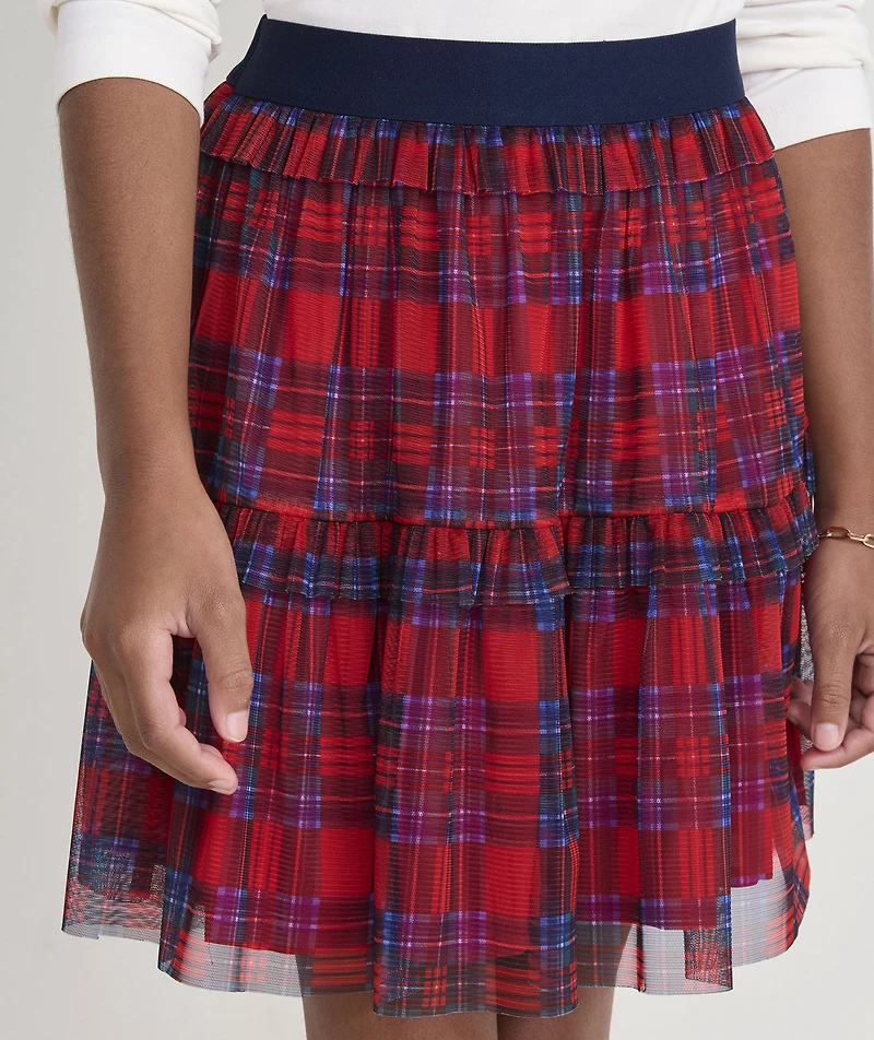 Girls' Tulle Tiered Skirt