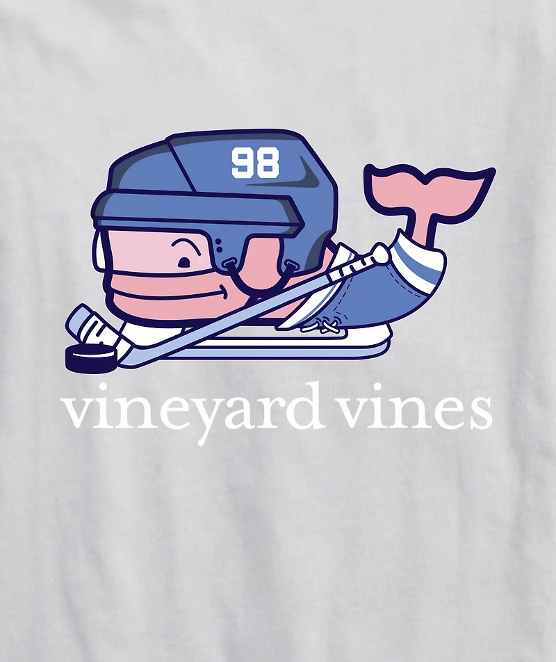 OUTLET Hockey Whale Long-Sleeve Pocket Tee