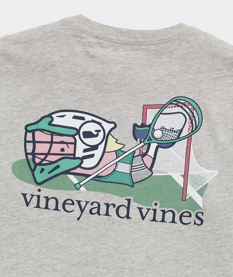 Boys' Lacrosse Goalie Short-Sleeve Pocket Tee