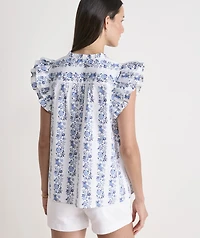 Adare Ruffle Top