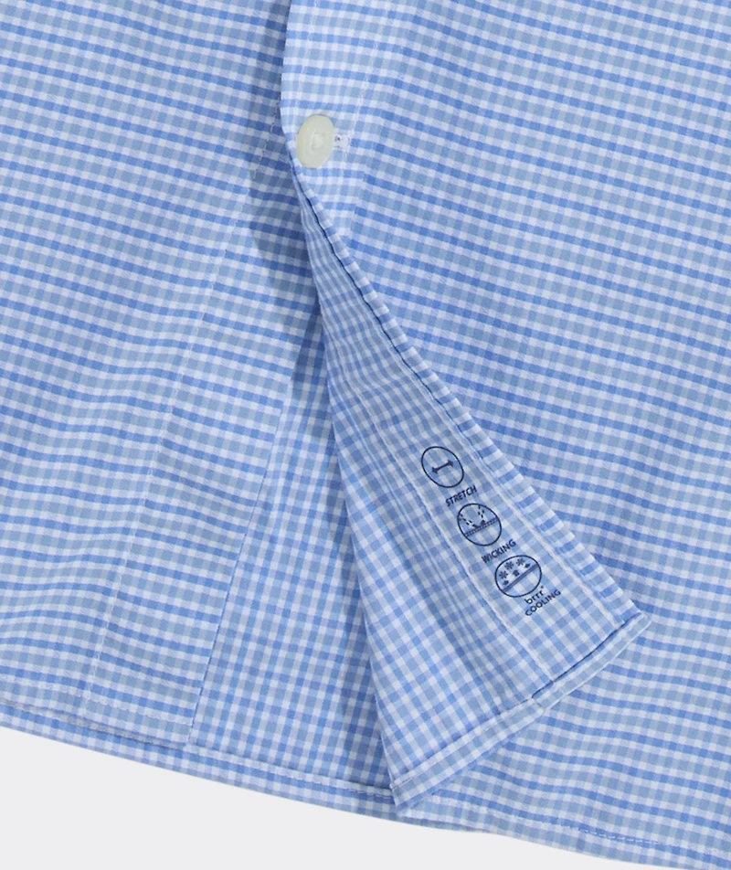 Tradewind Check Performance Cotton Shirt