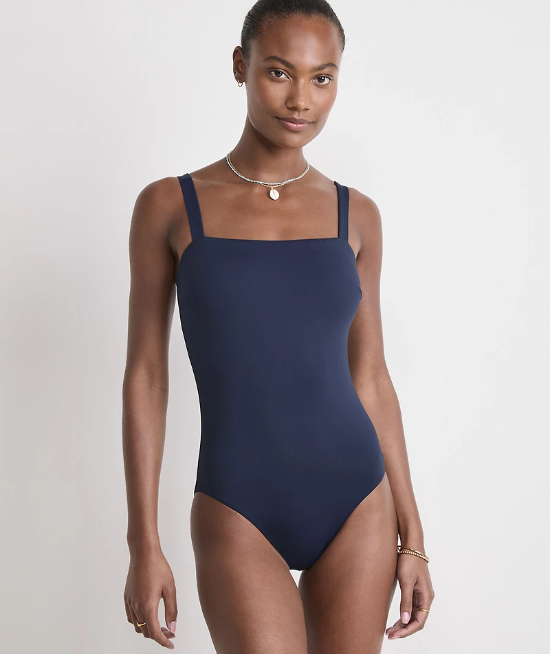 Southampton Square Neck One-Piece