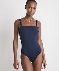 Southampton Square Neck One-Piece