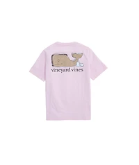 OUTLET Girls' Glitter S'mores Short-Sleeve Pocket Tee