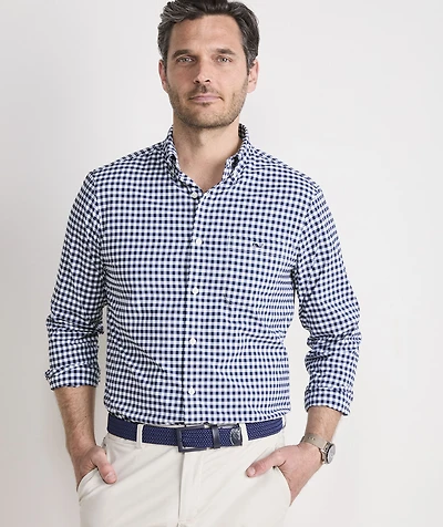 Mainsail Gingham Featherweight Performance Shirt
