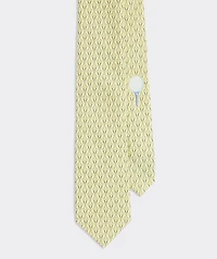 Crossed Golf Clubs Printed Tie