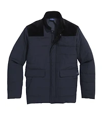 OUTLET Mixed Media Puffer Jacket