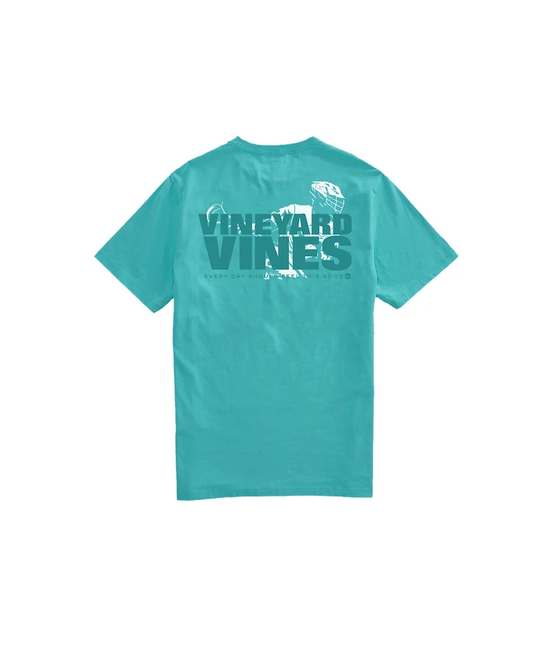 OUTLET Drive The Net Short-Sleeve Pocket Tee