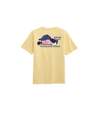 OUTLET Boys' First Day of School Whale Short-Sleeve Pocket Tee