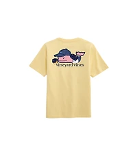 OUTLET Boys' First Day of School Whale Short-Sleeve Pocket Tee