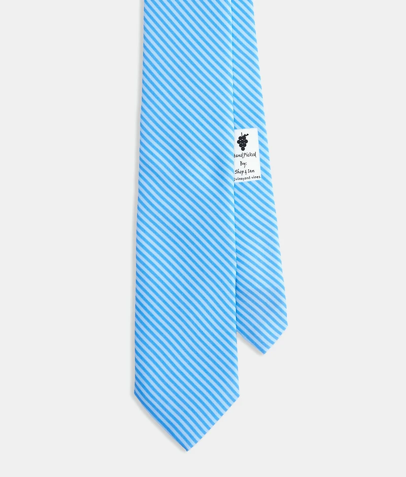 Striped Printed Tie