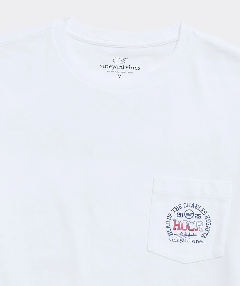 Head Of The Charles® Rowing Charles Short-Sleeve Pocket Tee